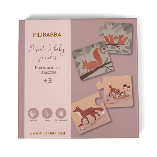Filibabba Szülők & kicsinyeik puzzle