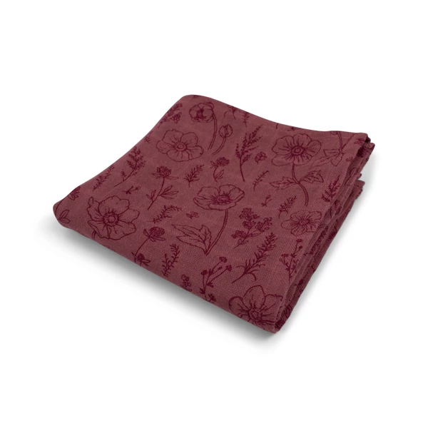 vörös textilpelenka