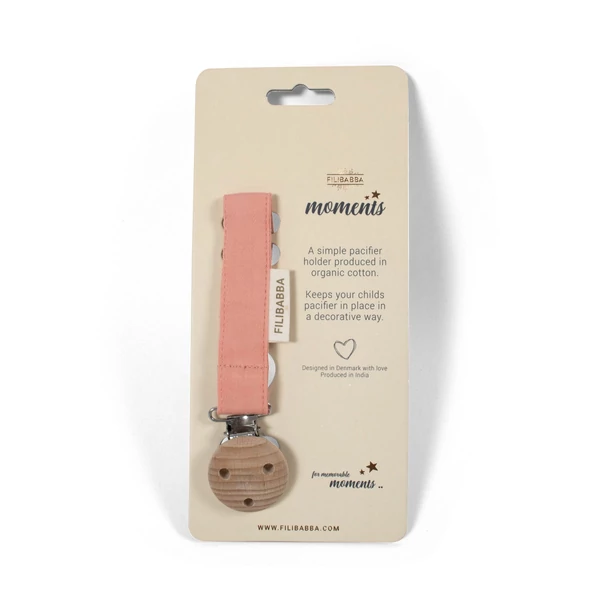 korall színű cumitartó