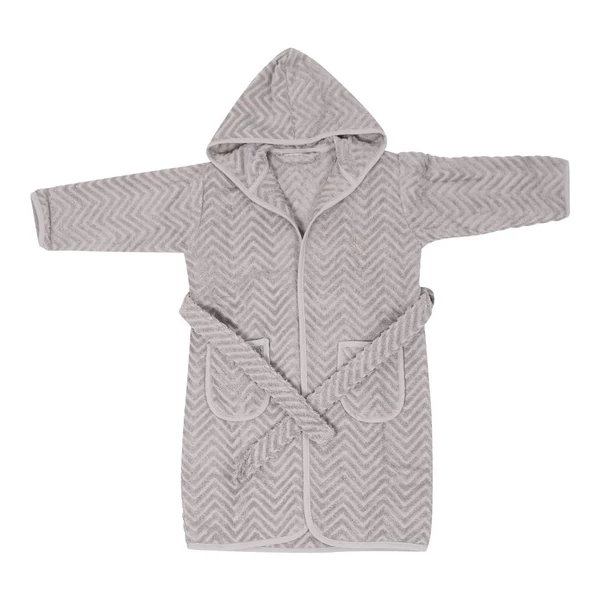 Fürdőköntös - szürke (5-6 éves méret)
