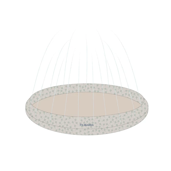 Filibabba Splash pad - Breezy Harmony/ Tender Green