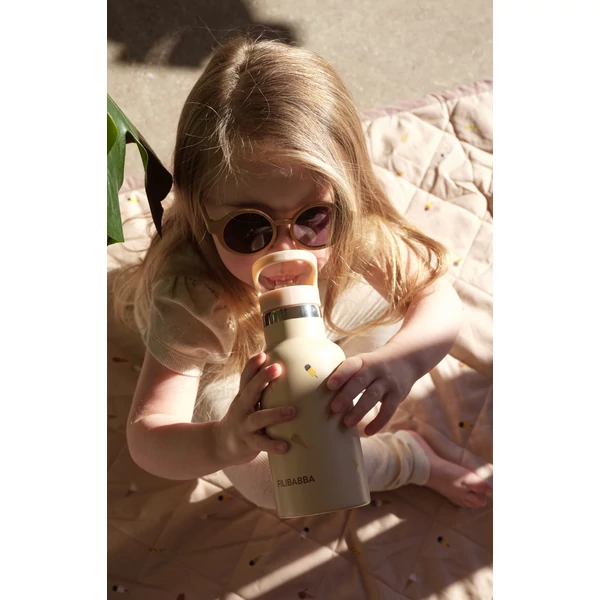 Filibabba rózsazsín rozsdamentes acél kulacs gyereknek