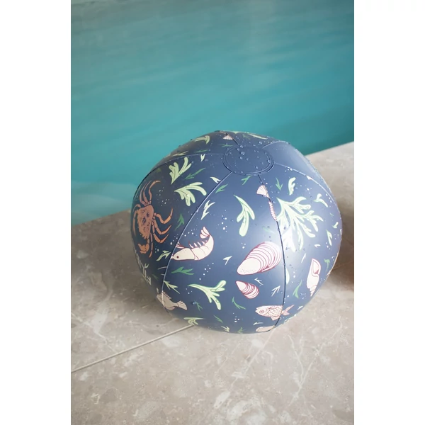 kék színű felfújható strandlabda