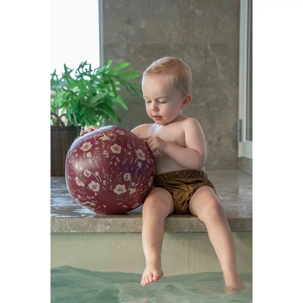 virágos felfújható labda