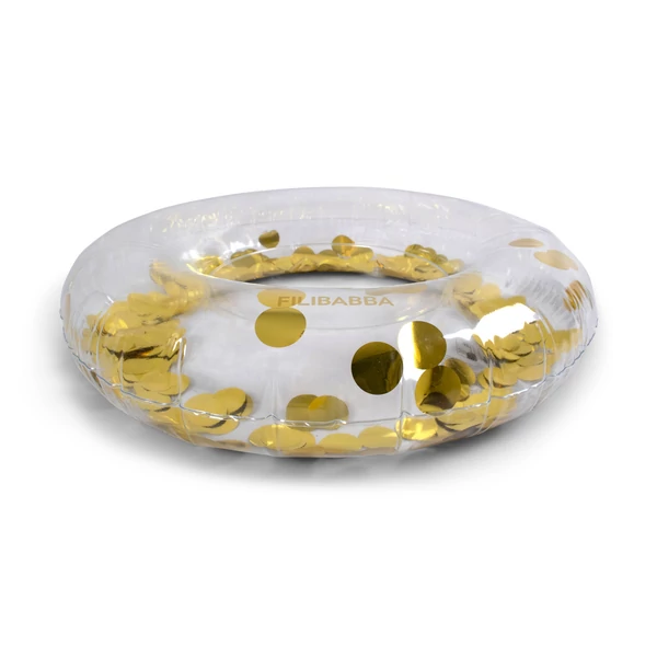 Filibabba gyerek úszógumi - Gold Confetti