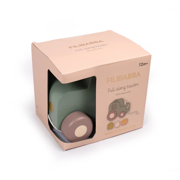 Filibabba formabedobó gurulós traktor