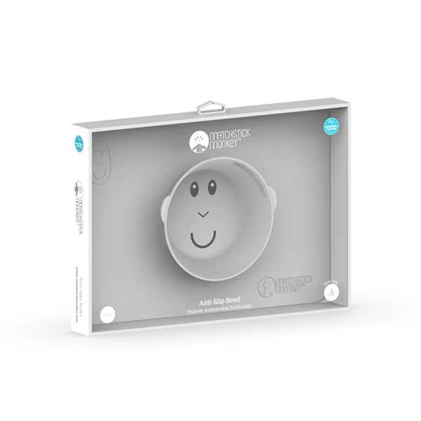 Makihami szürke gyerektányér felülről