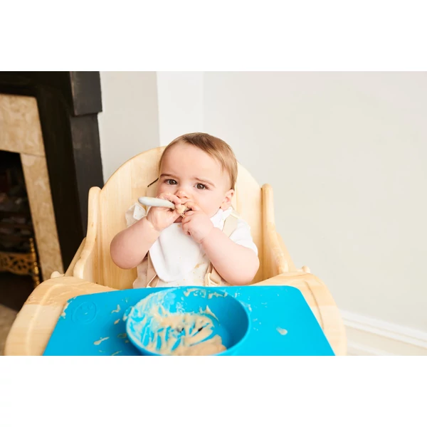 Makihami kék gyerektányér hozzátápláláshoz