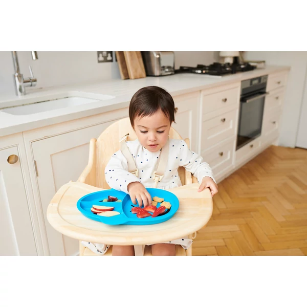 Makihami kék osztott tányér hozzátápláláshoz