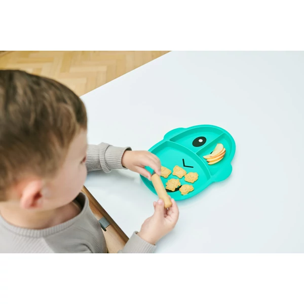 Makihami zöld osztott tányér kicsiknek