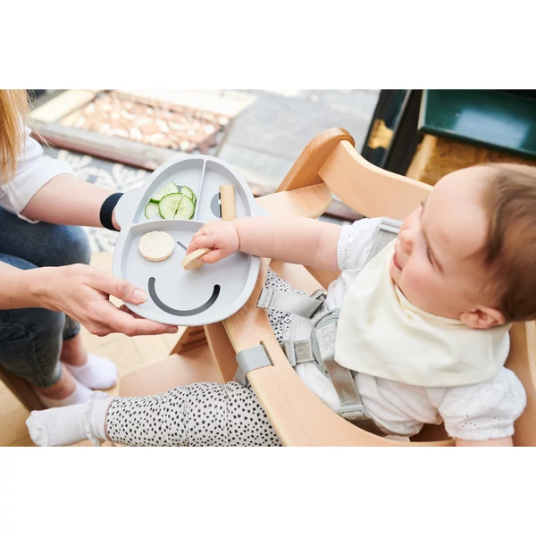 Makihami szürke osztott tányér kicsiknek