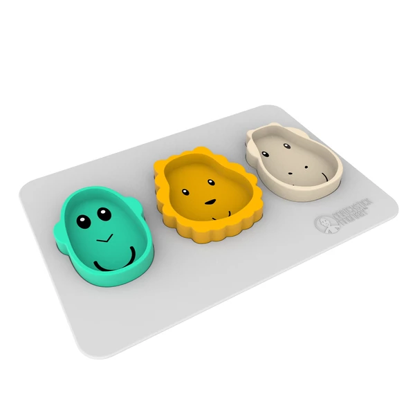 Makihami - Snack tál szett - szürke