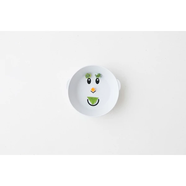 Makihami gyerektányér szett szürke hozzátápláláshoz