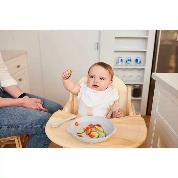 Makihami gyerektányér szett szürke babáknak