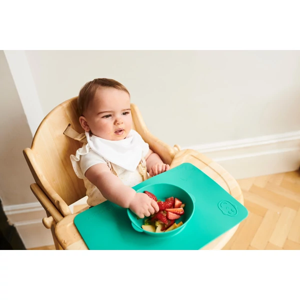 Makihami zöld gyerektányér kisbabáknak