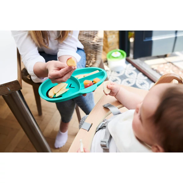 Makihami zöld osztott tányér hozzátápláláshoz