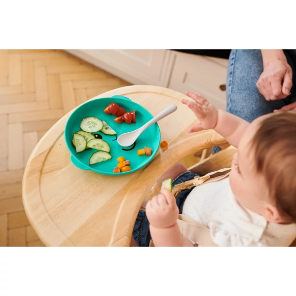 Makihami gyerektányér szett zöld hozzátápláláshoz