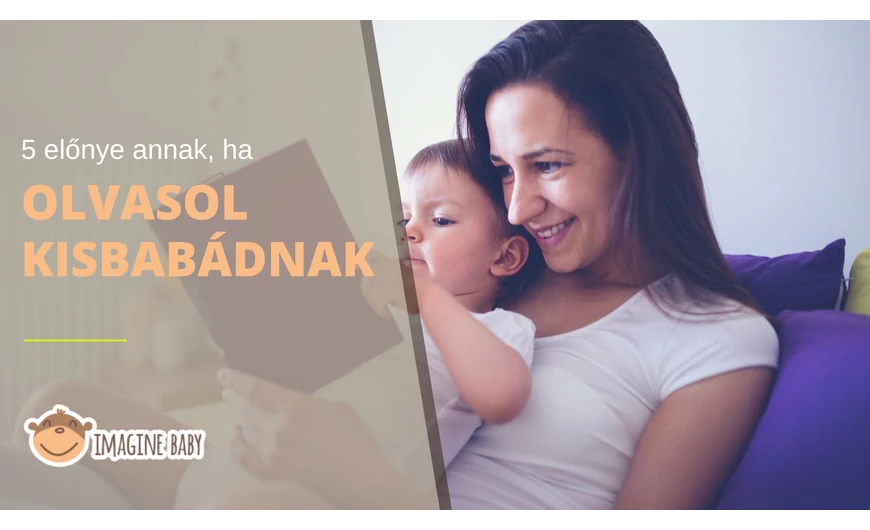 5 előnye annak, ha olvasol kisbabádnak